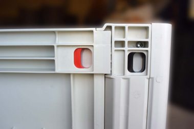 contenitori plastici abbattibili