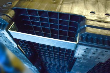 contenitore abbattibile - antiribaltamento