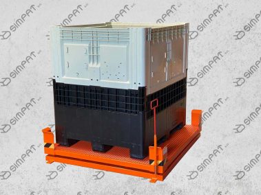 piattaforma-girevole con contenitore